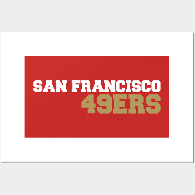 San Francisco 49ers Wall Art by CovpaTees